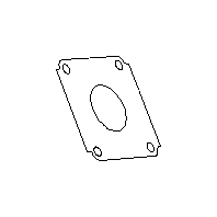 View 23718AA260 Cover Alternator. Cover ALTNTRFR (Front). Full-Sized Product Image