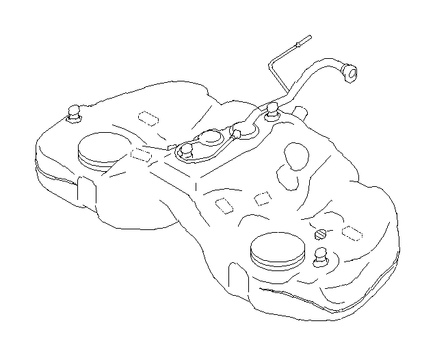 View 42012CA000 Fuel Tank Complete Full-Sized Product Image