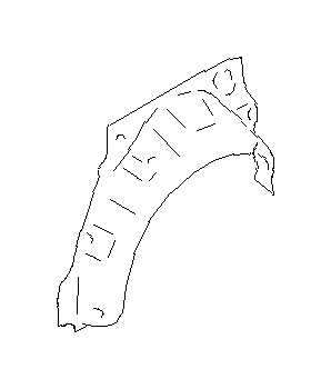 View 51560CA0009P Wheel Housing Side Panel. Arch IN (Right, Rear, Inner). Full-Sized Product Image