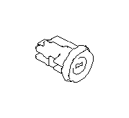 View 83191CA020 Ignition Lock Cylinder. Key Lock Ignition. Key Cylinder Ignition. Full-Sized Product Image