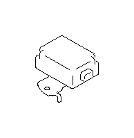 View 88831CA053 Keyless Entry Receiver Full-Sized Product Image