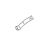 View 57716CA020 Bumper Cover Reinforcement. Bumper Side. RENF Bumper Face (Right, Rear). Full-Sized Product Image