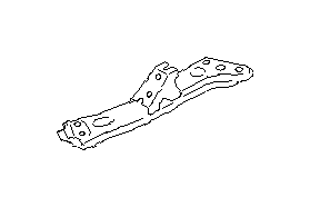 View 50515CA0119P Engine Mount Crossmember. Frame (Left, Front). Full-Sized Product Image