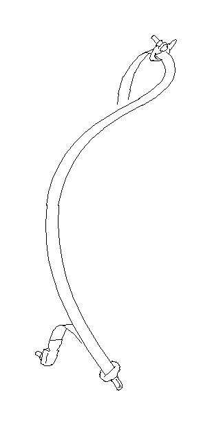 View 64621CA010VH Seat Belt Lap and Shoulder Belt. Belt ULH (Left, Front, Outer). Full-Sized Product Image