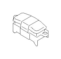 View 83245CA060 Electronic Parking Brake Control Switch. Switch Console (Center). Full-Sized Product Image