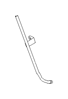 View 15144AA340 Engine Oil Dipstick Tube. Guide Oil Level. Full-Sized Product Image