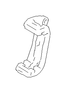 View Disc Brake Caliper Bracket. Disk Brake. Support (Right, Front). Full-Sized Product Image
