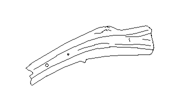 Image of Body A Pillar Reinforcement. Quarter Panel Reinforcement (Left, Outer). REINFORCED RL SD CLH. image for your 2014 Subaru WRX   