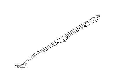 Image of Fender Apron Extension Bracket. Bracket Complete. FENDERE (Left). A Bracket For a Fender. image for your 2000 Subaru Forester   