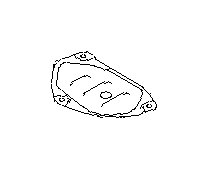 Image of Radiator Support Splash Shield Cap. Cover DRIN. A Component which. image for your Subaru BRZ  