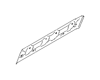 Image of Bumper Guard R (Rear) image for your 2021 Subaru Legacy   