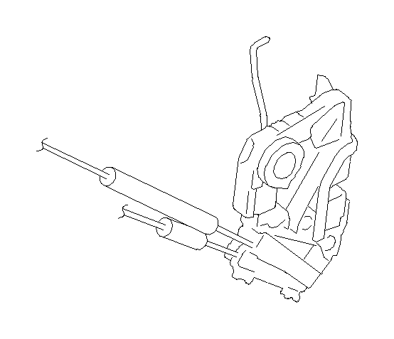 Image of Door Lock Actuator Motor. Latch and Actuator. LATCH&ACT Door FLH (Left, Front). Motor to Lock and... image for your 2012 Subaru Forester   