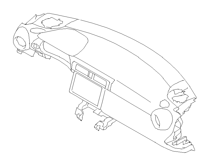 Image of Cover. DR/S. Instrument Panel (Lower, Inner). image for your 2022 Subaru BRZ   