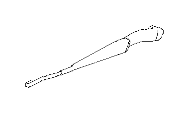 View 86532CA030 Arm Windshield Wiper (Driver) Full-Sized Product Image