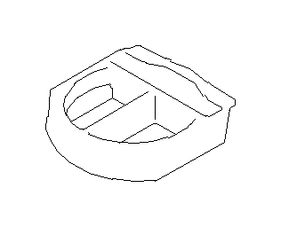 Image of Spare Tire Compartment. Trunk Floor Storage Box. Box SUB Trunk. image for your 2024 Subaru Crosstrek  LIMITED w/EyeSight(4S) 