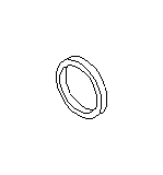 View Engine Oil Pump Seal. O Ring. Full-Sized Product Image