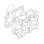 View Engine Cylinder Head Gasket. Top End Engine Gasket. Full-Sized Product Image