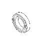 Image of Automatic Transmission Output Shaft Bearing. Actuator 4. M / #052275. image for your 2019 Subaru Crosstrek   