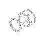 Image of Lip. Piston OVERRUNNING Clutch. PT810392 Seal Lathe CUT R. 1Y. 1Z M / #379060. image for your 1997 Subaru Outback   