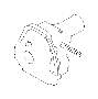 Image of Clip NO,3. 22- M / #411256. 83-91. image for your 2002 Subaru WRX   