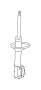 View Suspension Strut. Strut Complete (Right, Rear). Full-Sized Product Image 1 of 2