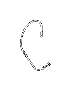 View Brake Hydraulic Hose. Brake Hose Kit (Right, Rear). Full-Sized Product Image 1 of 2