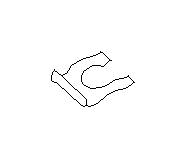 Image of Clamp Clutch Cable image for your 1996 Subaru Legacy   