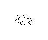 View Fuel Pump Tank Seal. Packing Fuel Pump. Gasket Fuel Pump Housing (TURBO). Full-Sized Product Image