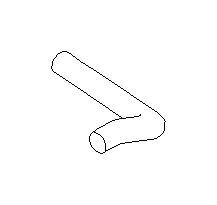 View Radiator Coolant Hose. Hose Clamp (Outlet). Full-Sized Product Image