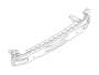 View Bumper Cover Reinforcement Beam. Bumper Impact Bar. Beam Complete (Rear, Back, Steel). Full-Sized Product Image