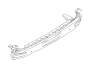 View Bumper Cover Reinforcement Beam. Bumper Impact Bar. Beam Complete (Rear, Back, Steel). Full-Sized Product Image