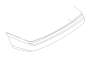 View Bumper Cover. Bumper Face R (Rear, WHITE). Full-Sized Product Image