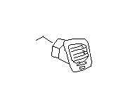 View Dashboard Air Vent. Grille Side Vent. Ventilator (Passenger). Full-Sized Product Image 1 of 1