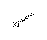 View Clip. ABS. M / #103784. Full-Sized Product Image