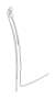 View Liftgate Washer Hose. Windshield Washer Hose (Rear, Passenger). Full-Sized Product Image 1 of 1