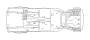 Image of Plug Hole. Plug-7. Reinforcement Tunnel Toe Board. image for your 2014 Subaru Legacy   