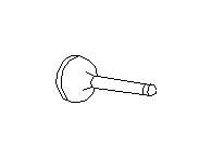 View Engine Intake Valve Full-Sized Product Image