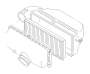 View Engine Air Filter. Element Air Cleaner. Full-Sized Product Image