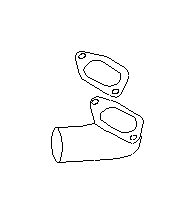 View Duct Air Intake. Duct INTER Cooler. Flange Bolt. Flange Nut. Hose Clamp. Full-Sized Product Image