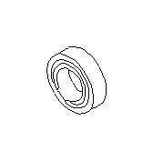View Manual Transmission Pinion Bearing. Cylindrical Roller Bearing (MT). Full-Sized Product Image