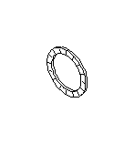 View Thrust Bearing 39.7X54X3. Full-Sized Product Image