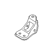 Image of Suspension Trailing Arm Bracket. Bracket Complete Arm R (Left). A Bracket For a. image for your 2007 Subaru Outback   