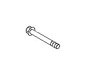 View Suspension Strut Bolt. Bolt Flange 14X111X25. Full-Sized Product Image