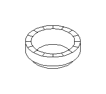 View Coil Spring Insulator. Strut. Rubber Seat (Rear, Upper). Full-Sized Product Image