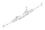 Image of Rack and Pinion. Steering Gear Box CPS. Rack and Pinion Assembly. image for your 2003 Subaru Baja   