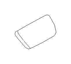 View AT. Brake Pedal. Foot Pad. Full-Sized Product Image