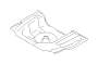 View Spare Tire Compartment Bracket. Bracket Complete Tire Complete. Full-Sized Product Image