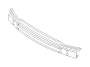 Image of Bumper Cover Reinforcement Beam. Bumper Face Bar Reinforcement Beam (Front, Back, Steel). Beam... image for your 2003 Subaru Forester 2.5L MT XS LL Bean 