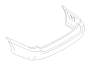 Image of Bumper Corner Cover. Bumper Cover Bracket. Bumper Cover Spacer Panel (Splash shield immediately... image for your 2015 Subaru Crosstrek  Base 