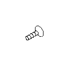 View Door Latch Bolt (SCREW & WASHER ASSEMBLY M6 X 19, SCREW & WASHER AY M6 X 19) Full-Sized Product Image